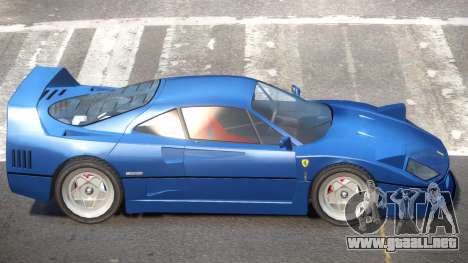 1995 Ferrari F40 V1.0 para GTA 4