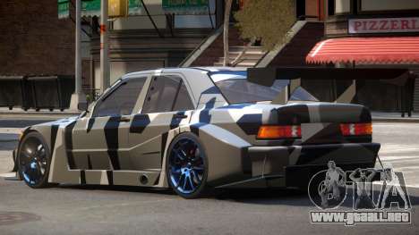 Mercedes 190E Sport PJ4 para GTA 4