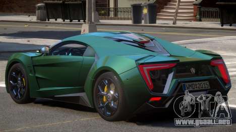 Lykan HyperSport V1.0 para GTA 4