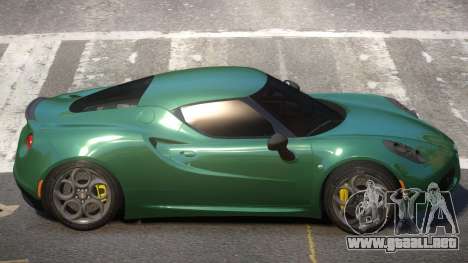 Alfa Romeo 4C ST para GTA 4
