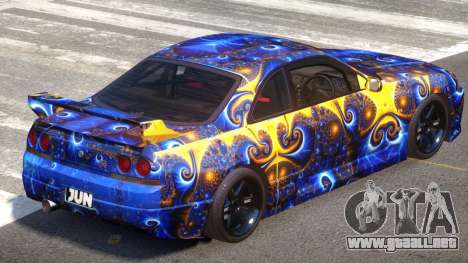 Nissan Skyline R33 Tuning V1.0 PJ3 para GTA 4