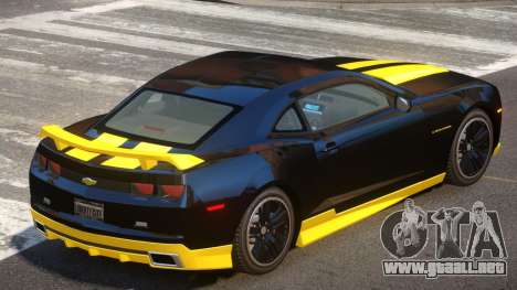 Chevrolet Camaro Black Edition para GTA 4