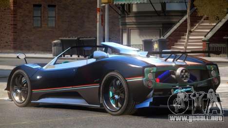 Pagani Zonda GT Roadster para GTA 4