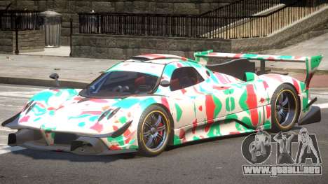 Pagani Zonda GT-R PJ5 para GTA 4