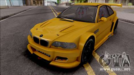 BMW M3 from NFS Shift 2 para GTA San Andreas