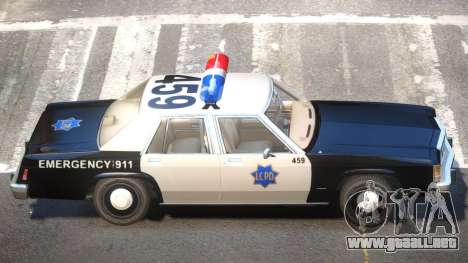 1987 Ford Crown Victoria Police V1.0 para GTA 4