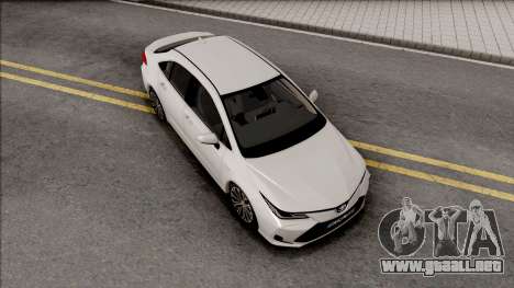 Toyota Corolla Hybrid 2020 para GTA San Andreas