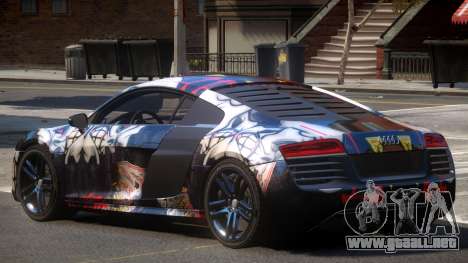 Audi R8 V10 GT PJ3 para GTA 4