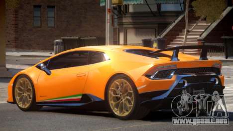 Lambo Huracan Update V1 para GTA 4