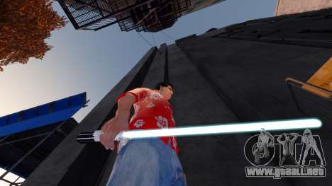 Anakin Skywalker Sable de luz de Star Wars para GTA 4