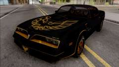 Pontiac Firebird Trans am 77 BlackOne para GTA San Andreas