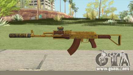 Assault Rifle GTA V (Two Attachments V11) para GTA San Andreas