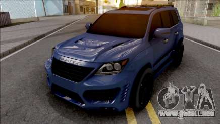 Lexus LX 570 INVADER para GTA San Andreas