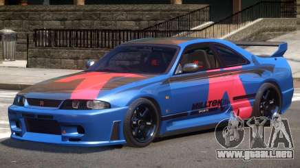 Nissan Skyline R33 Tuning V1.0 PJ4 para GTA 4