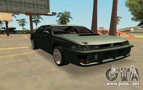 Karin Sultan RS Con las Insignias, el PJ y Extra para GTA San Andreas