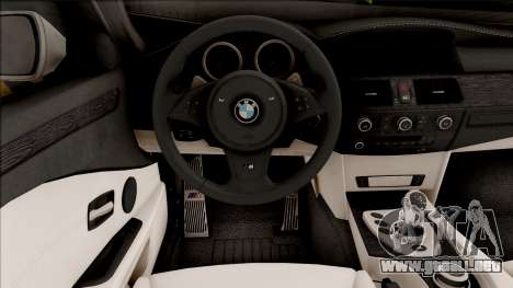BMW M5 E60 Wide Body para GTA San Andreas