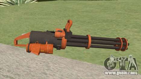 Coil Minigun (Orange) GTA V para GTA San Andreas