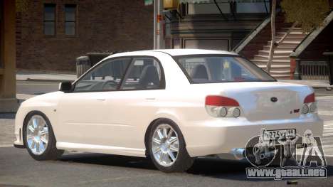 Subaru Impreza WRX V1.0 para GTA 4