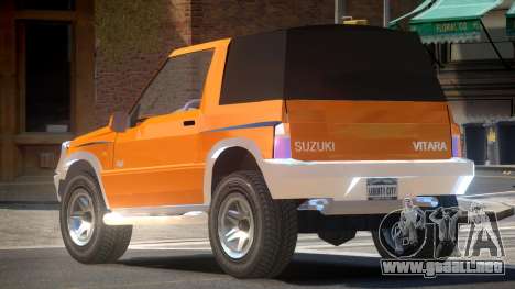 Suzuki Vitara Custom para GTA 4
