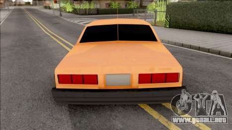 Chevrolet Caprice Orange para GTA San Andreas