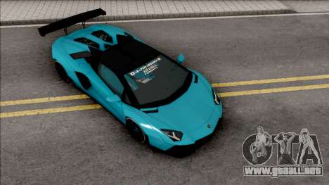 Lamborghini Aventador LP700-4 Roadster LW para GTA San Andreas