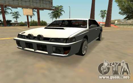 Karin Sultan RS Con las Insignias, el PJ y Extra para GTA San Andreas