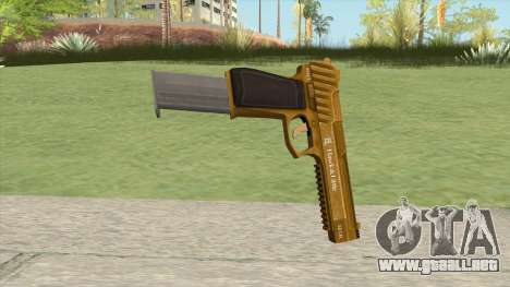 Pistol .50 GTA V (Gold) Base V2 para GTA San Andreas