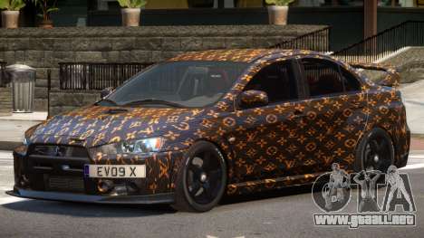 Mitsubishi Lancer X ST PJ1 para GTA 4