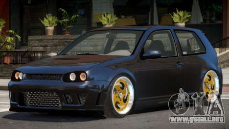 Volkswagen Golf Edit para GTA 4