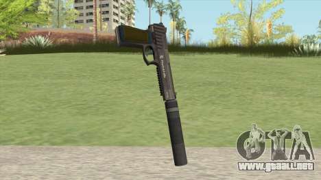 Pistol .50 GTA V (LSPD) Suppressor V1 para GTA San Andreas