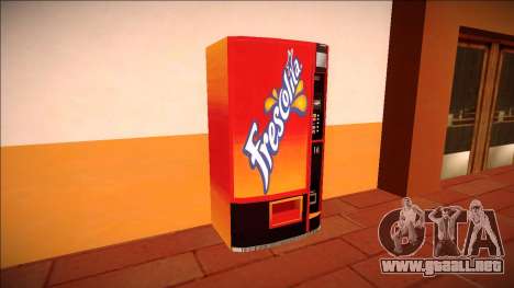 Una máquina expendedora de Frescolita para GTA San Andreas