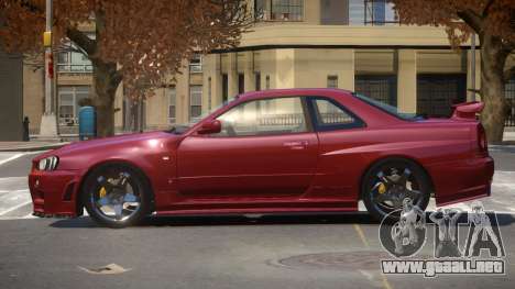 Nissan Skyline R34 V1.2 para GTA 4