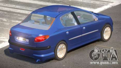 Peugeot 206 V1.0 para GTA 4