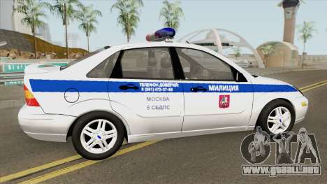 Ford Focus 2011 (Russian Police) para GTA San Andreas