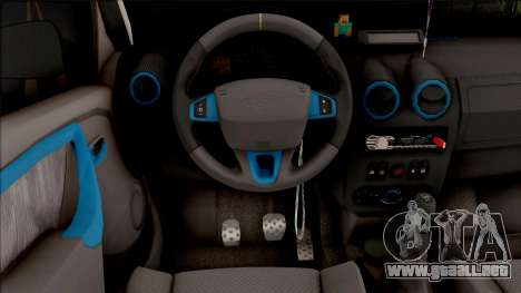 Dacia Logan Tuning Blue para GTA San Andreas