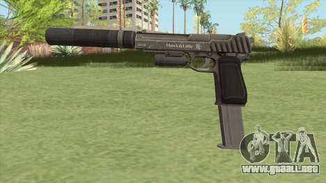 Pistol .50 GTA V (Platinum) Full Attachments para GTA San Andreas