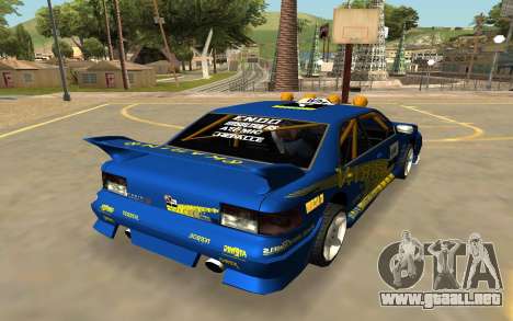 Karin Sultan RS Con las Insignias, el PJ y Extra para GTA San Andreas