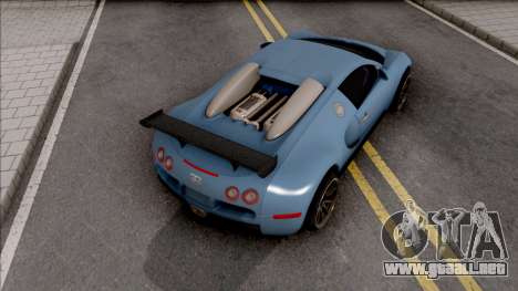 Bugatti Veyron 3B 16.4 2009 para GTA San Andreas