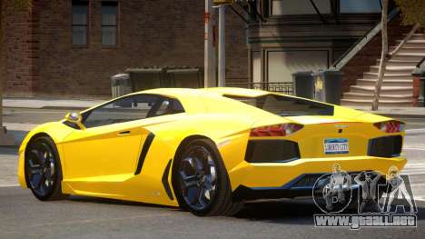 Lamborghini Aventador SS para GTA 4