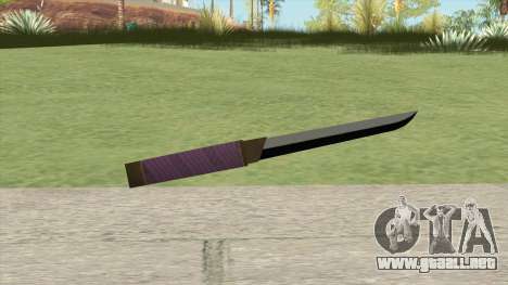 New Knife para GTA San Andreas