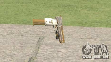 Pistol .50 GTA V (Luxury) Flashlight V2 para GTA San Andreas
