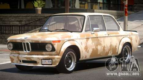 BMW 2002 GT PJ3 para GTA 4