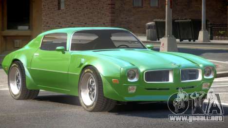 1971 Pontiac Firebird GT para GTA 4