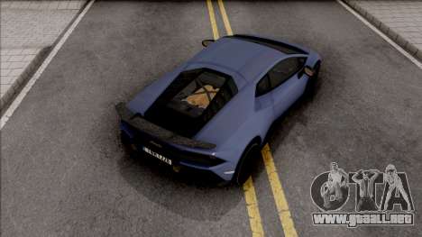 Lamborghini Huracan LP 580-2 para GTA San Andreas