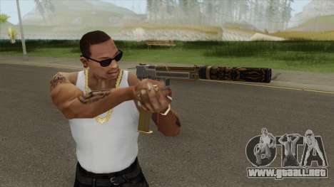 Pistol .50 GTA V (Luxury) Suppressor V2 para GTA San Andreas
