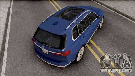 BMW X7 2020 Low Poly para GTA San Andreas