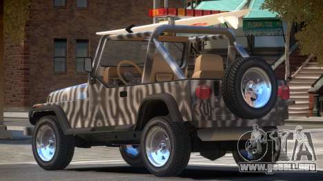 1988 Jeep Wrangler PJ4 para GTA 4