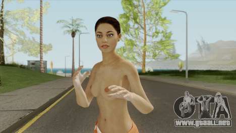 Chell (Topless) HD para GTA San Andreas