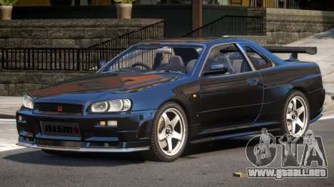 Nissan R34 GTR V1.0 para GTA 4