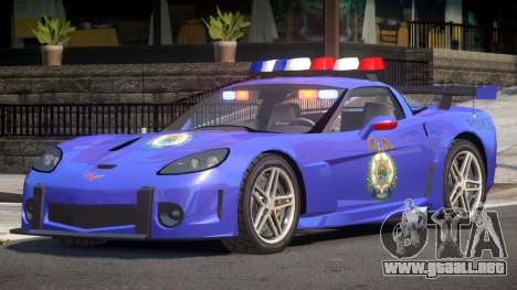 Chevrolet Corvette Police V1.2 para GTA 4